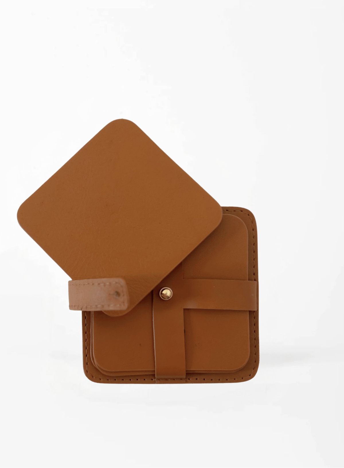 Square Coasters (Set of 4 with Holder)