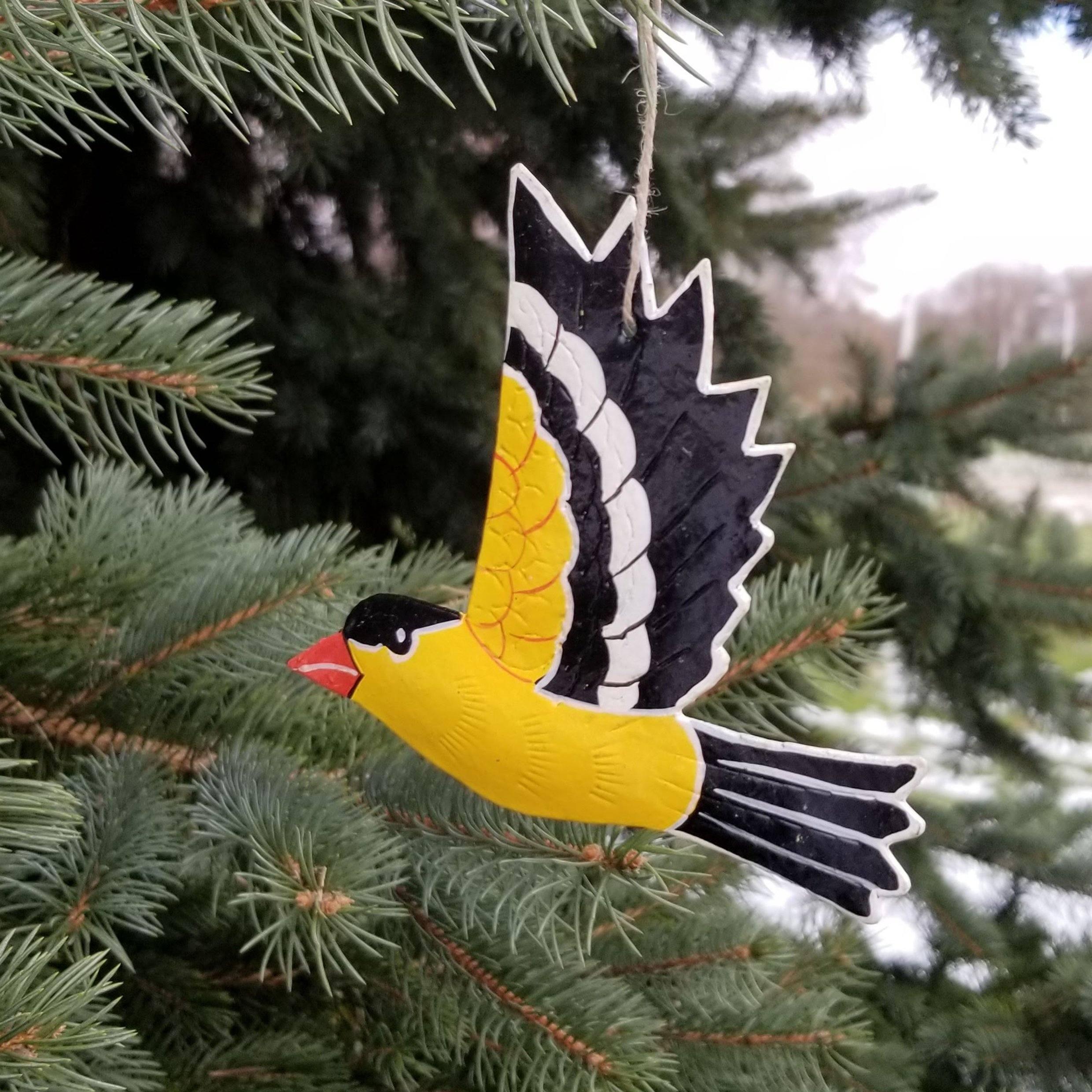 Singing Rooster - Summer Birds Ornaments - Ornament - Ethical Trading Company