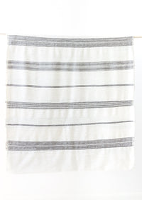 Aden Fabric Yardage Natural w/ Grey