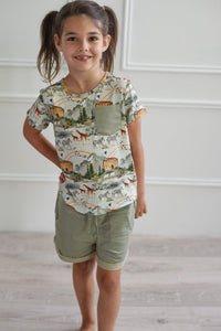 Noah Pocket Tee & Shorts Set