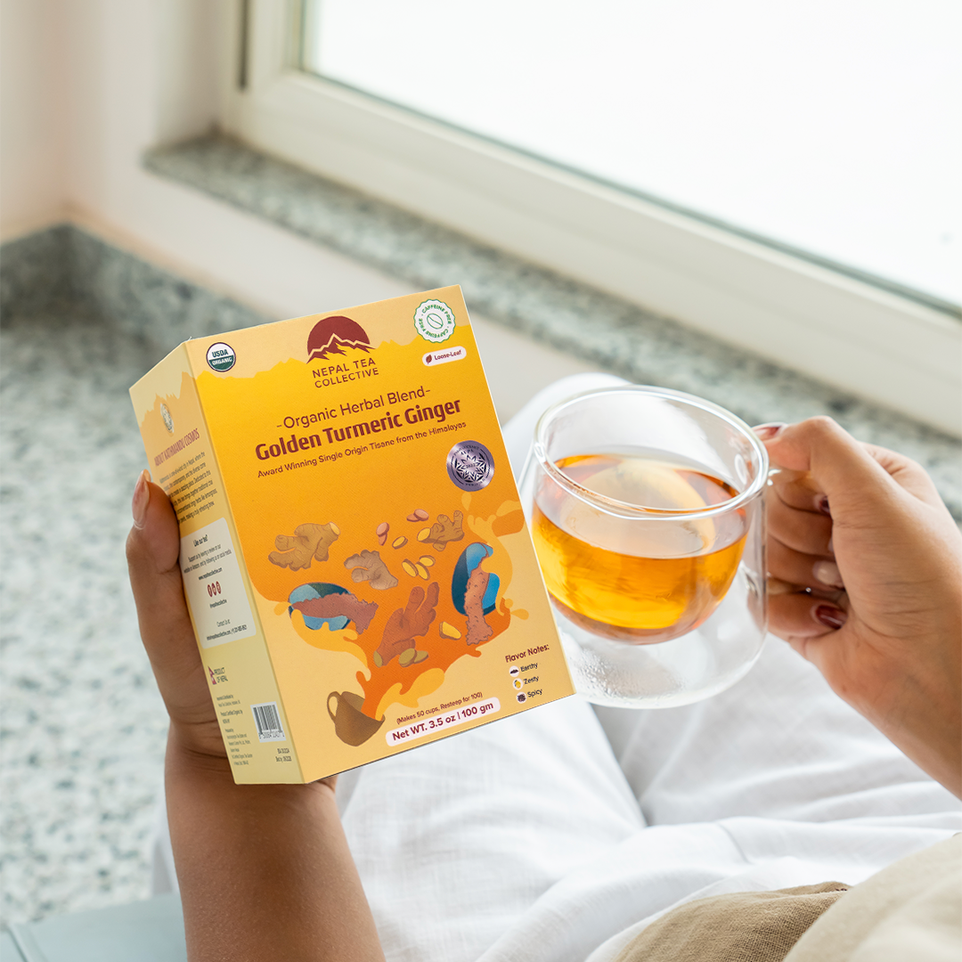 Golden Turmeric Ginger Loose Tea