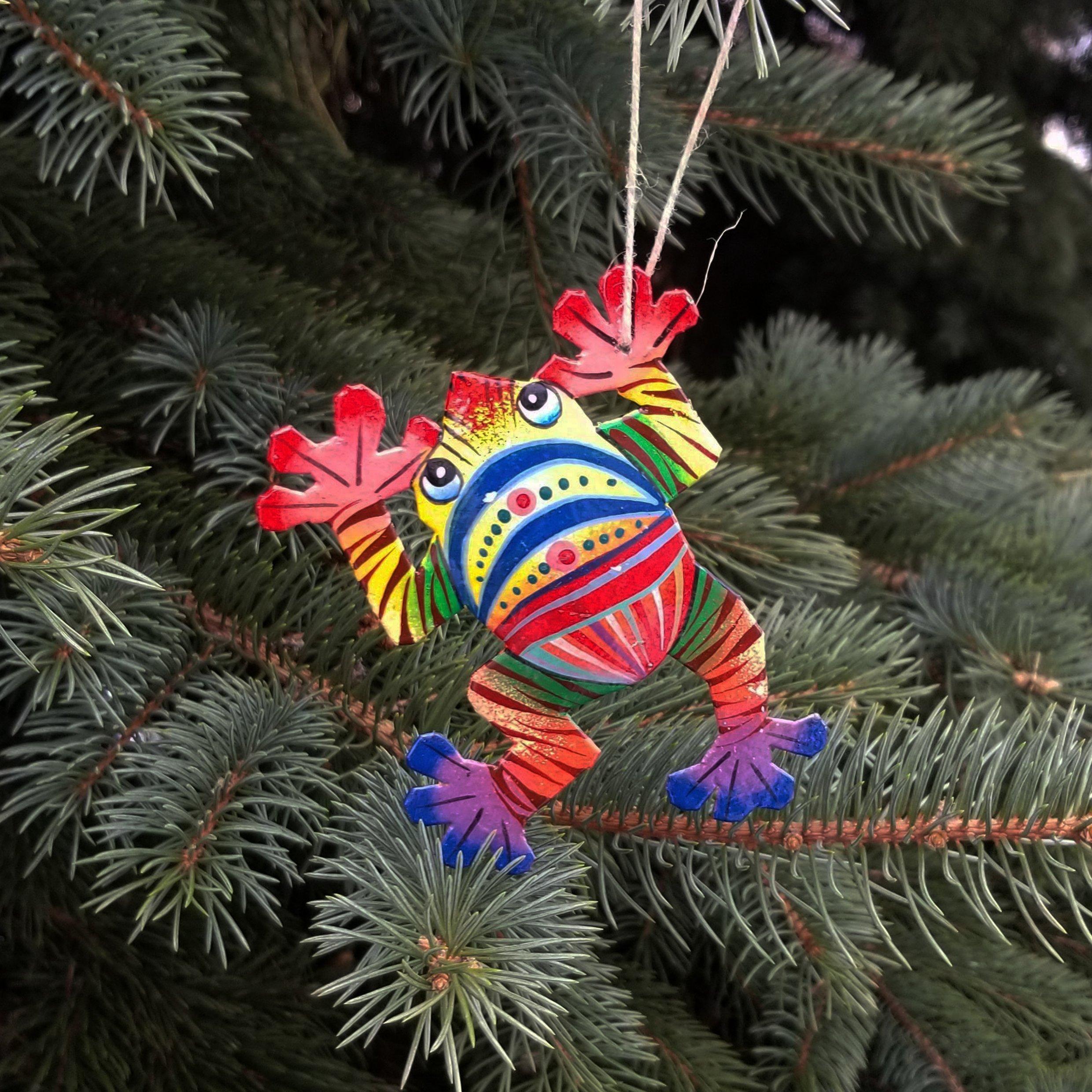 Singing Rooster - Wildlife Ornament - Ornament - Ethical Trading Company