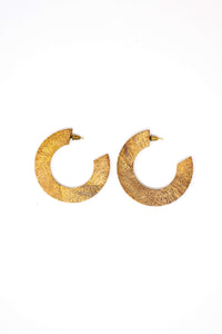 Wood Mango Hoops - Ethical Trade Co