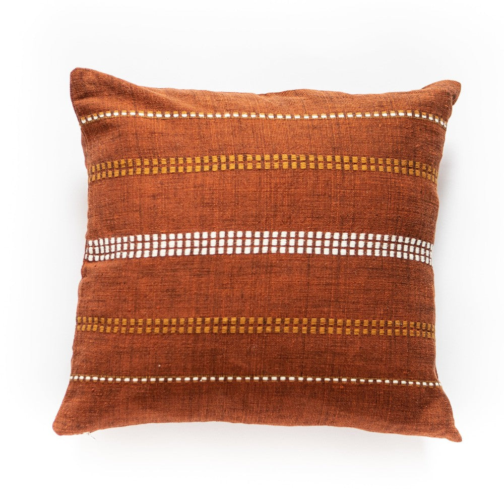 Zenach Handwoven Ethiopian Cotton Cushion