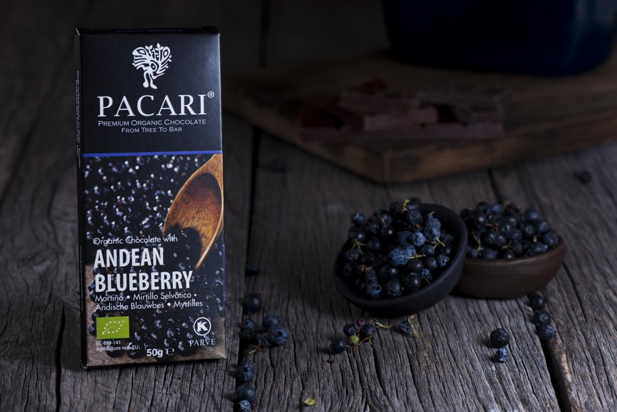 Andean Blueberry 60% Dark Chocolate