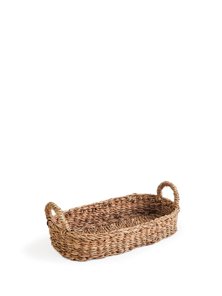 Savar Bread Basket with Natural Handle