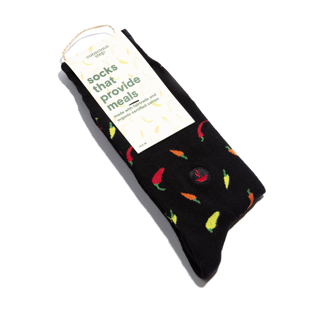 Socks that Provide Meals (Black Peppers)