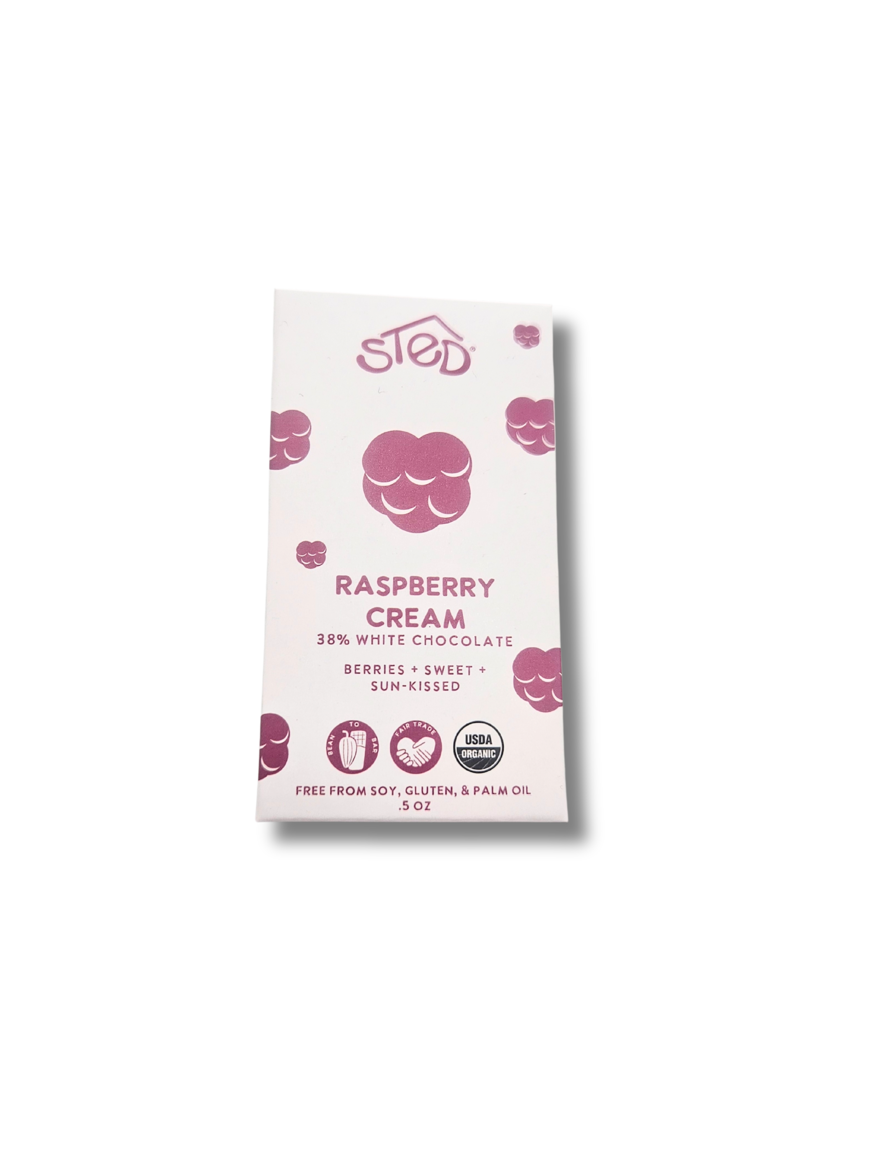 Mini Raspberry Cream White Chocolate