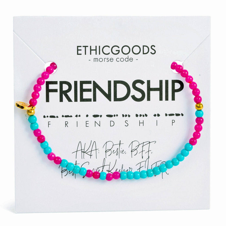 Morse Code Bracelet 3mm | FRIENDSHIP