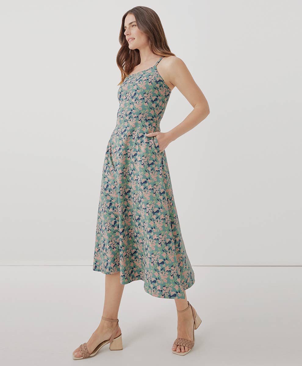 Fit & Flare Midi Dress sweet floral