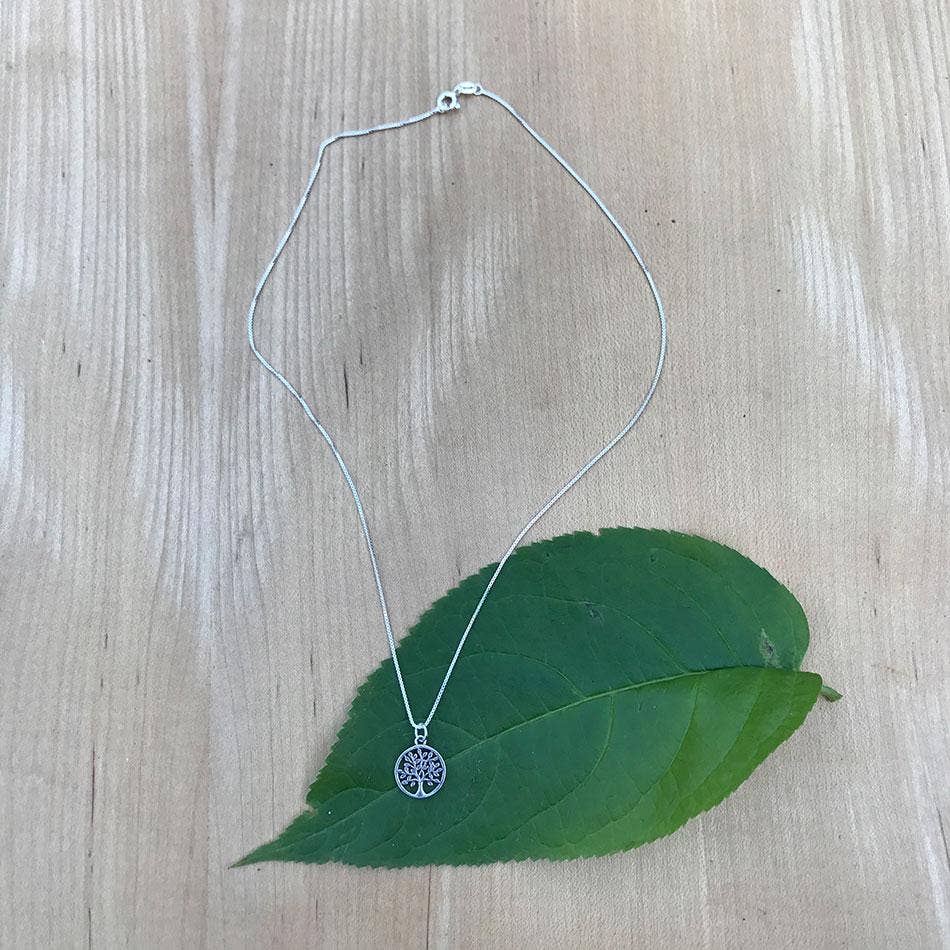 Tree of Life Necklace - Sterling Silver