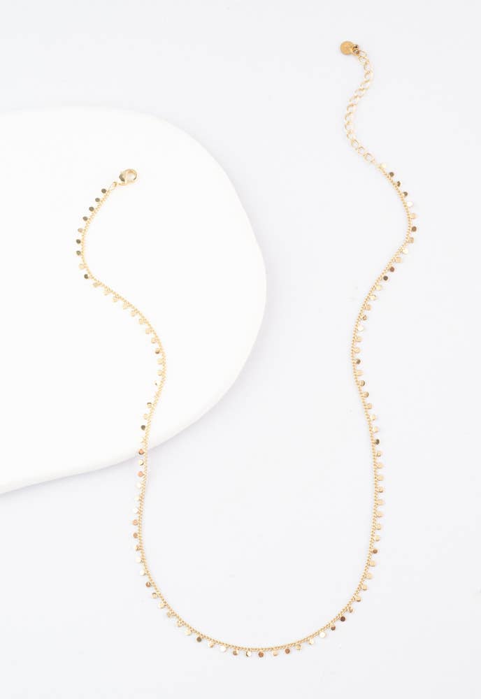 Joyful Radiance Necklace in Gold