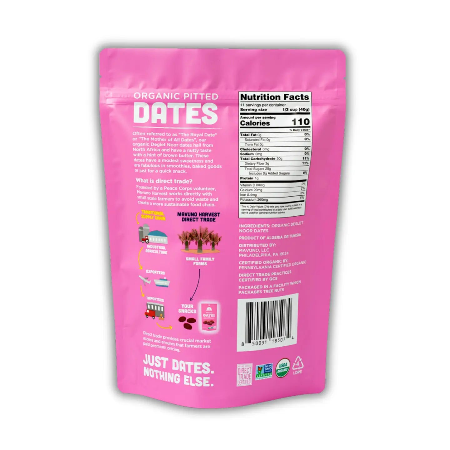 Dried Organic Dates