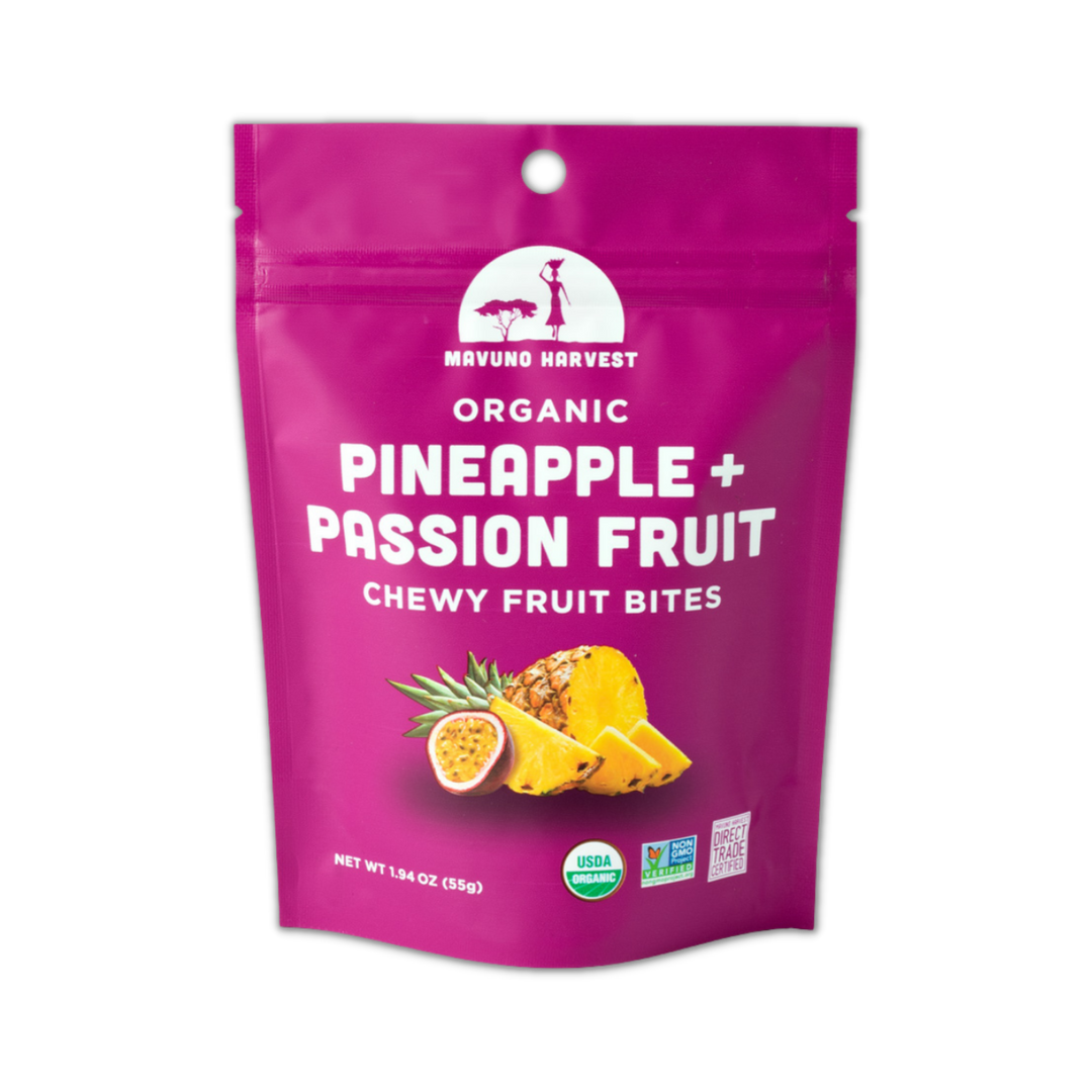 Organic Pineapple + Passionfruit Fruit Bites