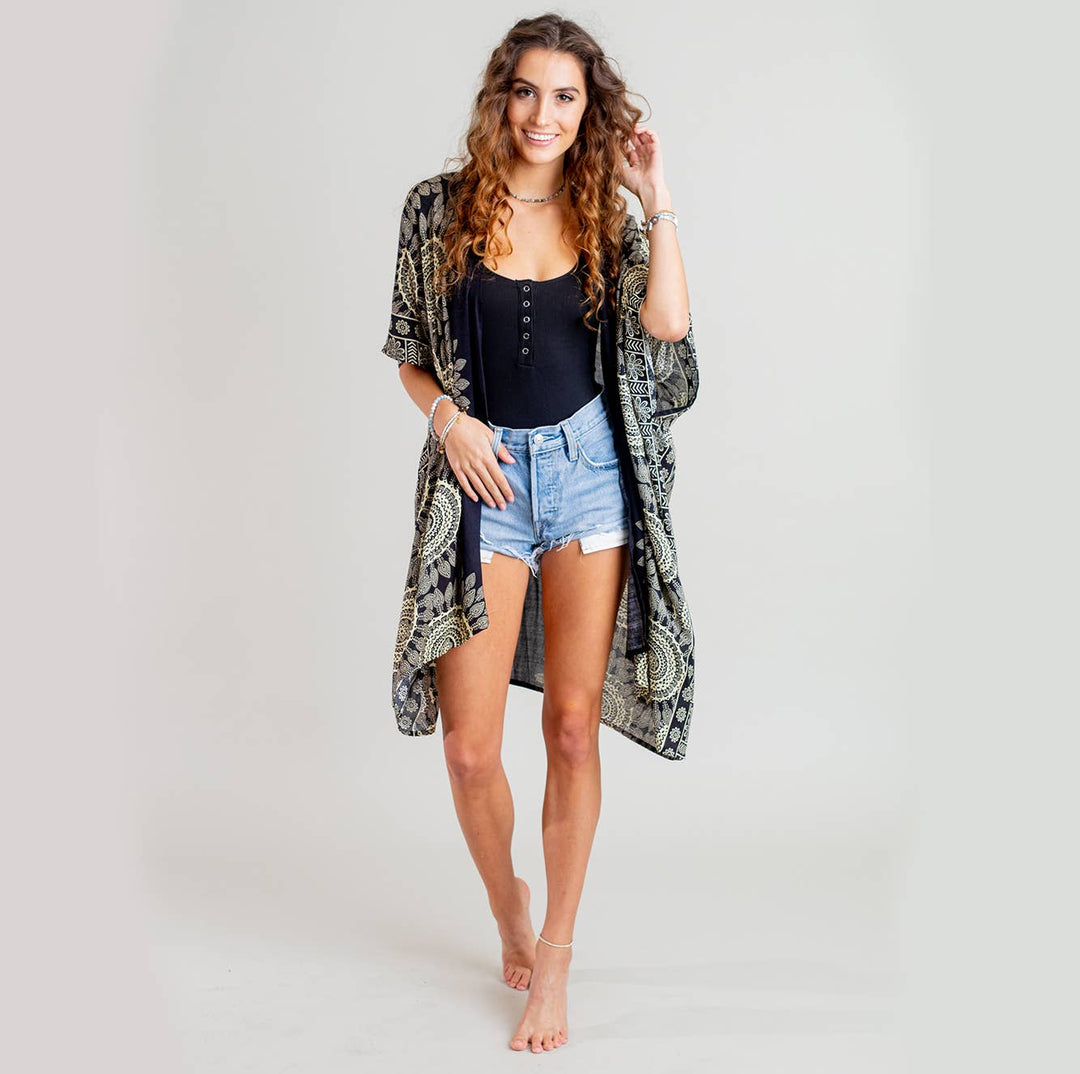 Bondi Mandala Kimono