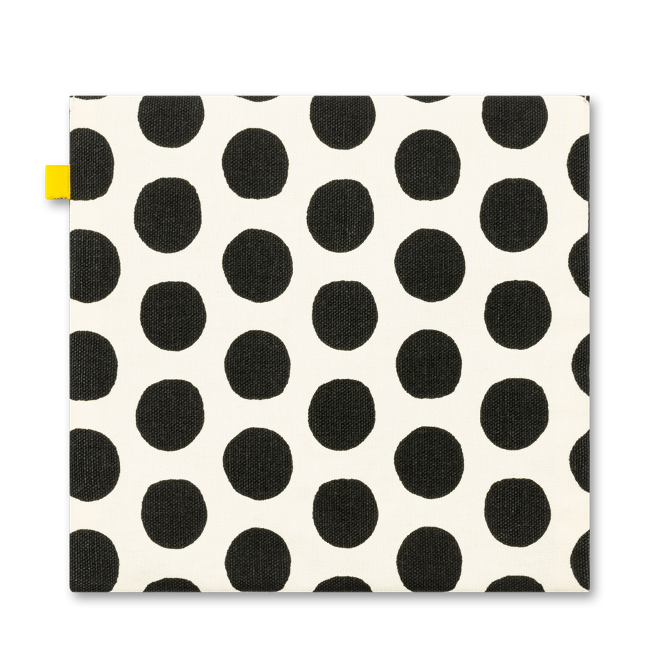 Flip Snack Bag - Dot Black & White