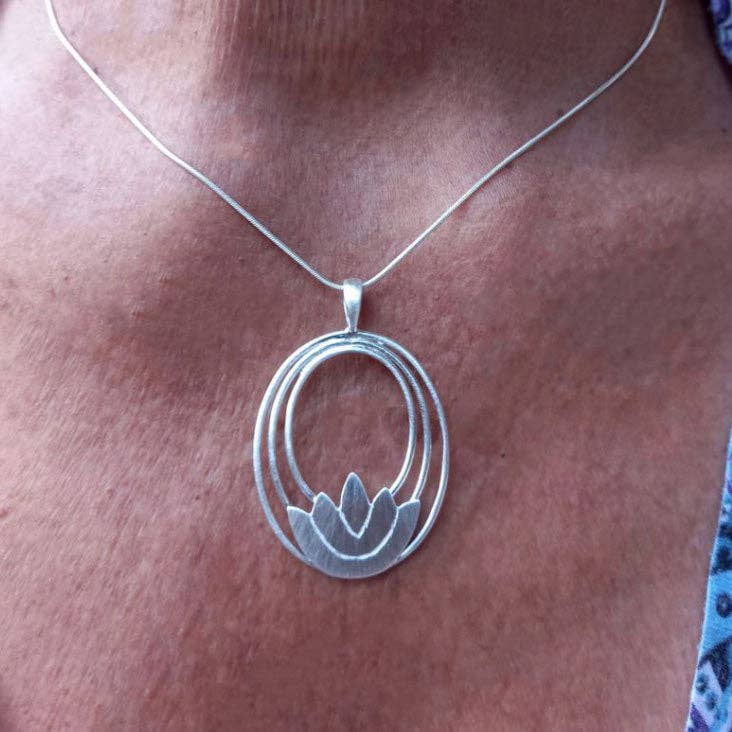 Lovely Lotus Necklace