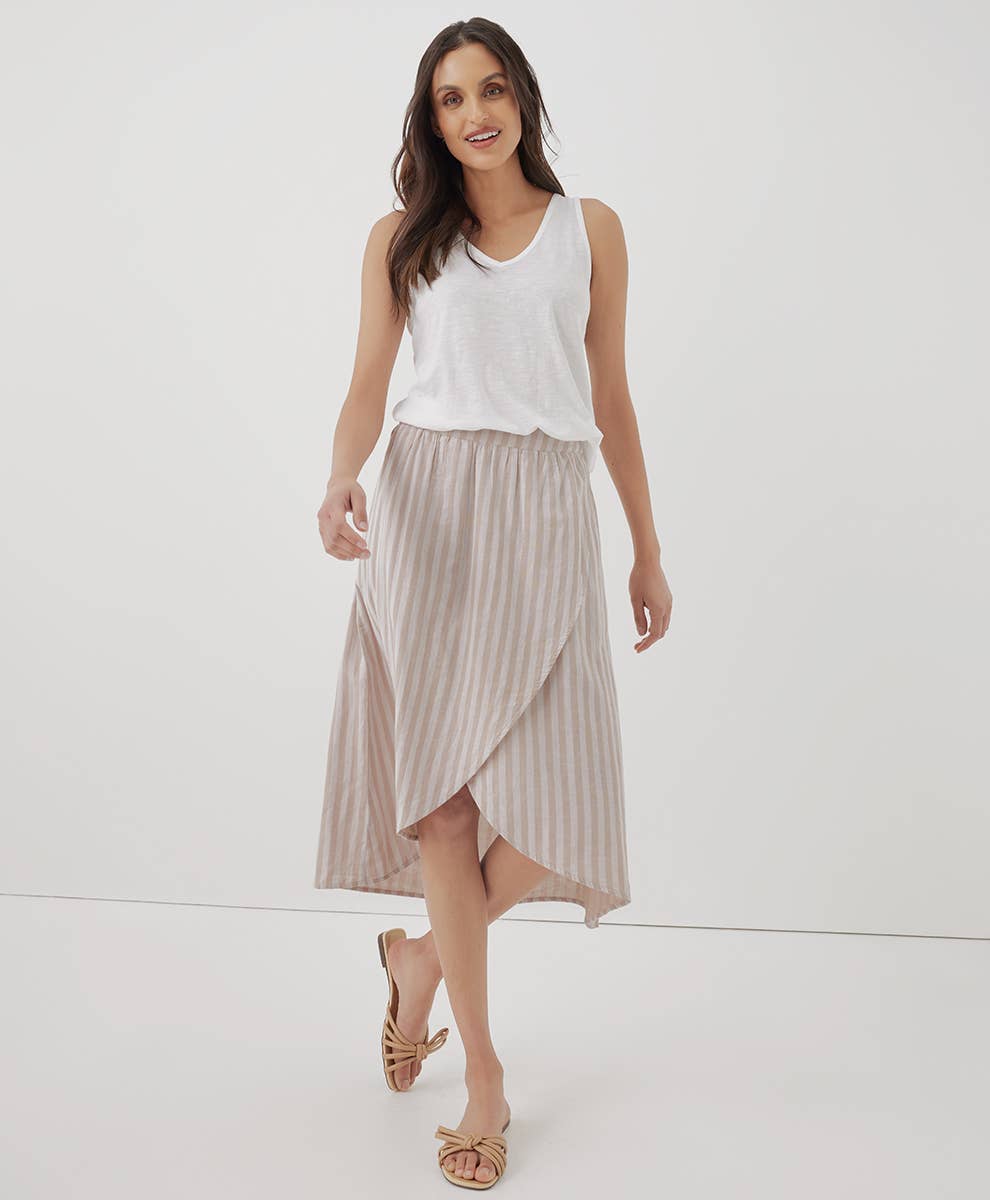 Coastal Wrap Skirt