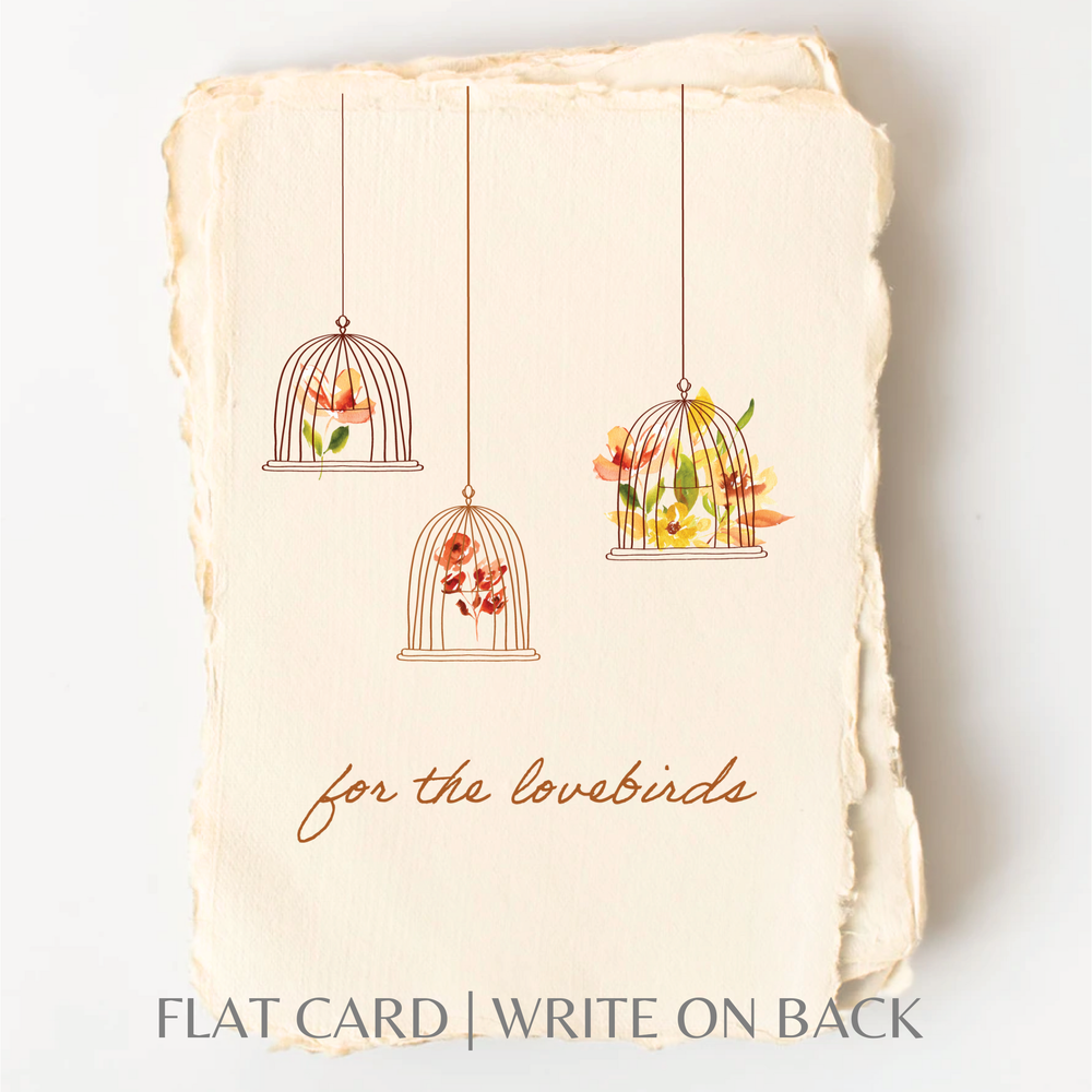 Folded Card | For the Lovebirds