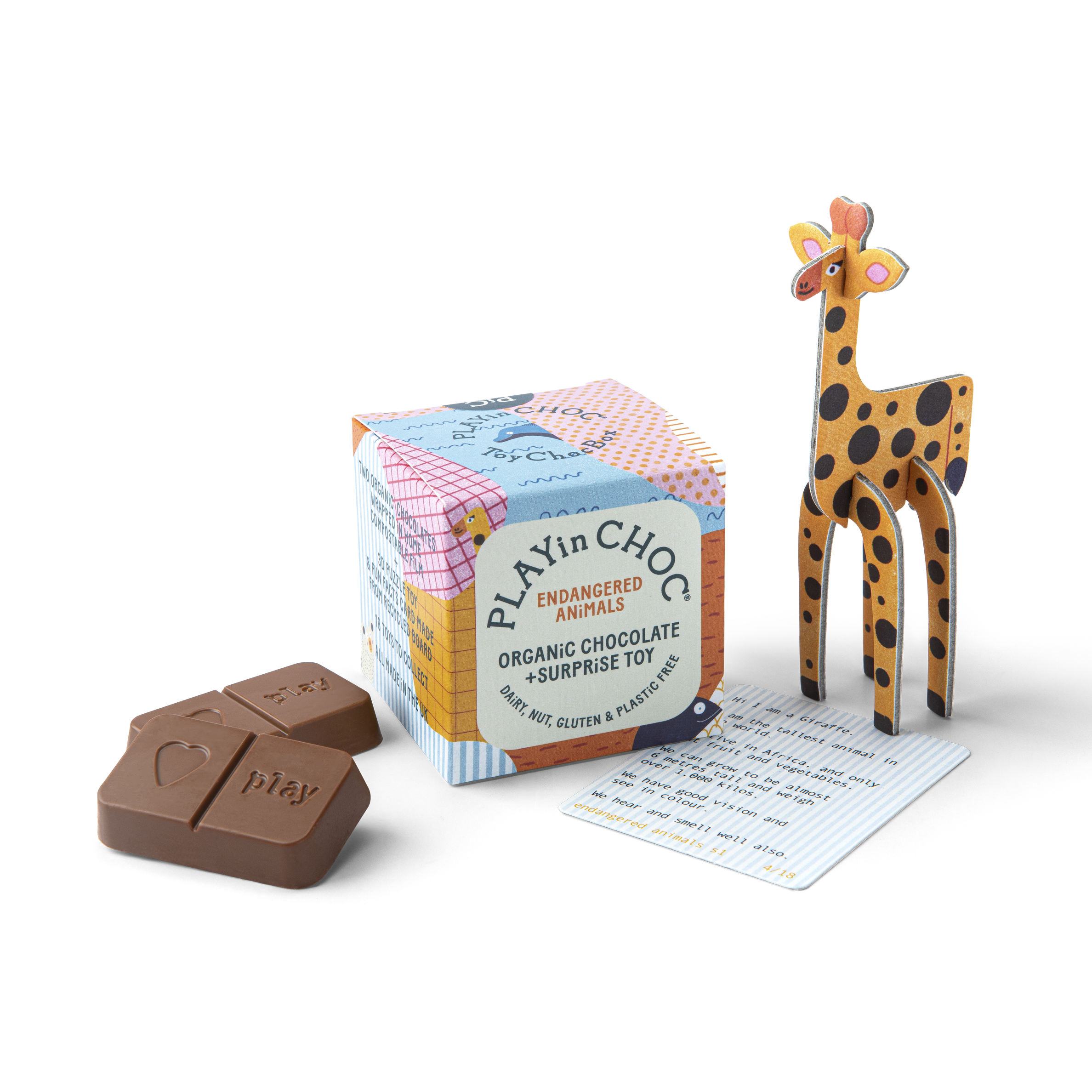 ToyChoc Box® - ENDANGERED ANiMALS