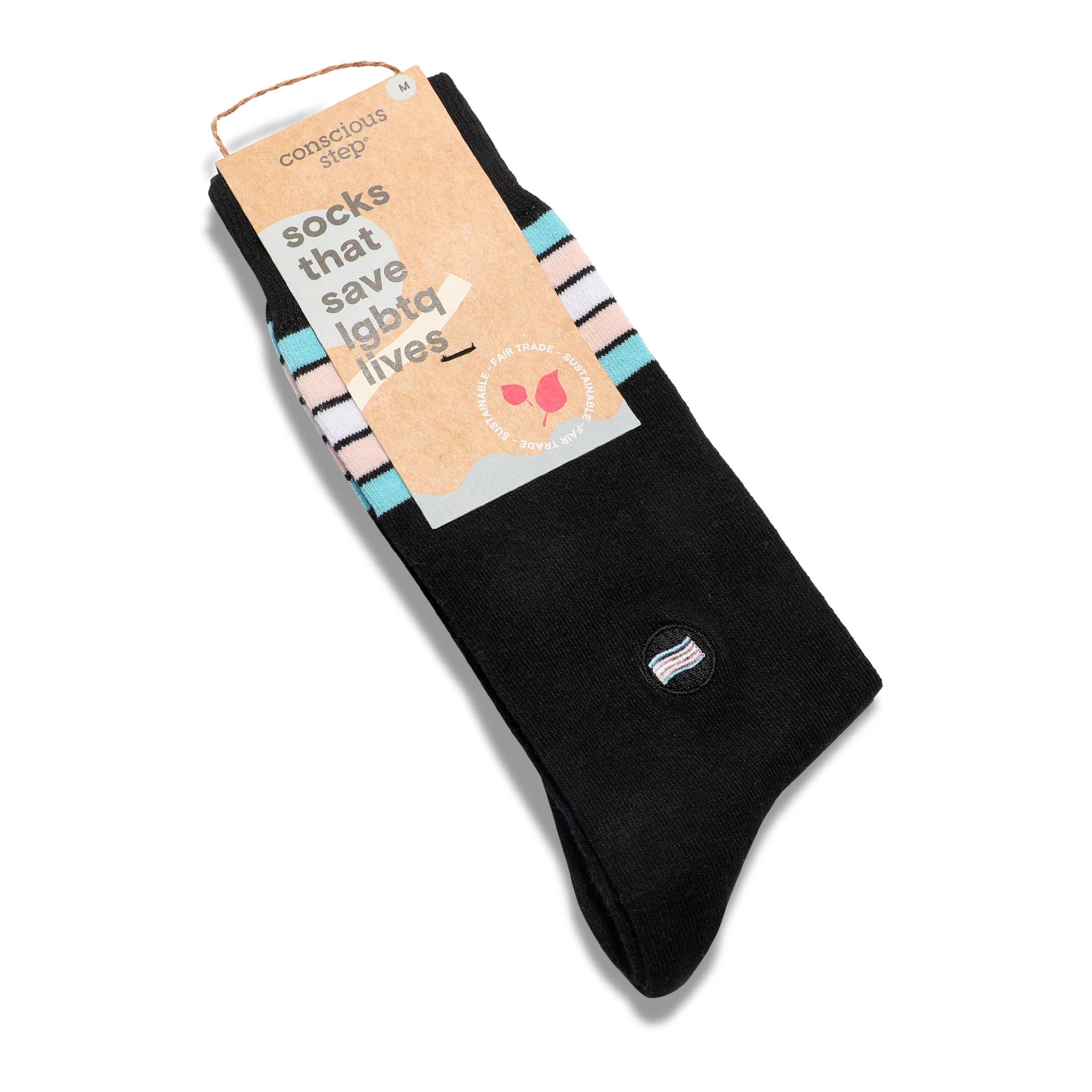 Socks that Save LGBTQ Lives (Transgender Pride)