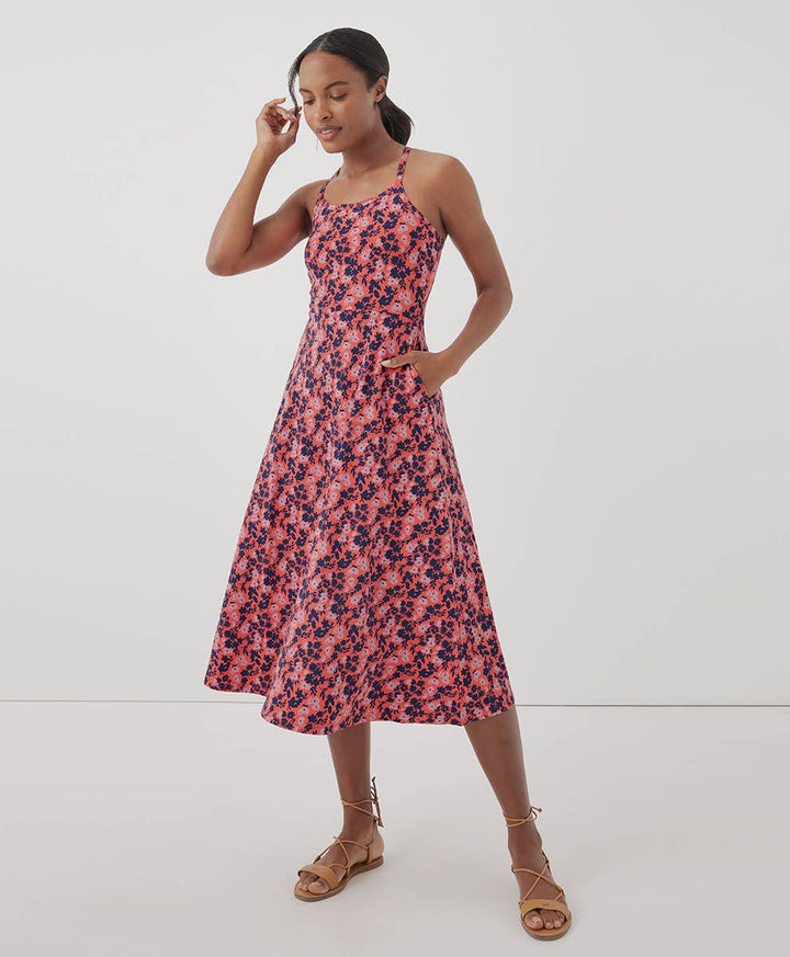 Fit & Flare Midi Dress sweet floral