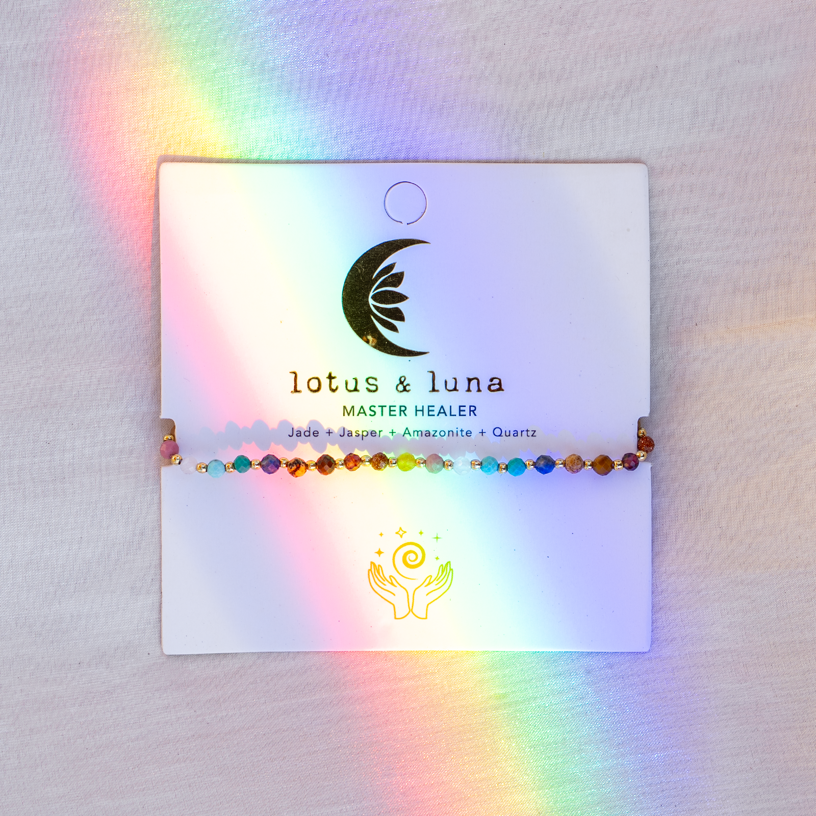 Master Healer 3mm Metal Accent Bracelet