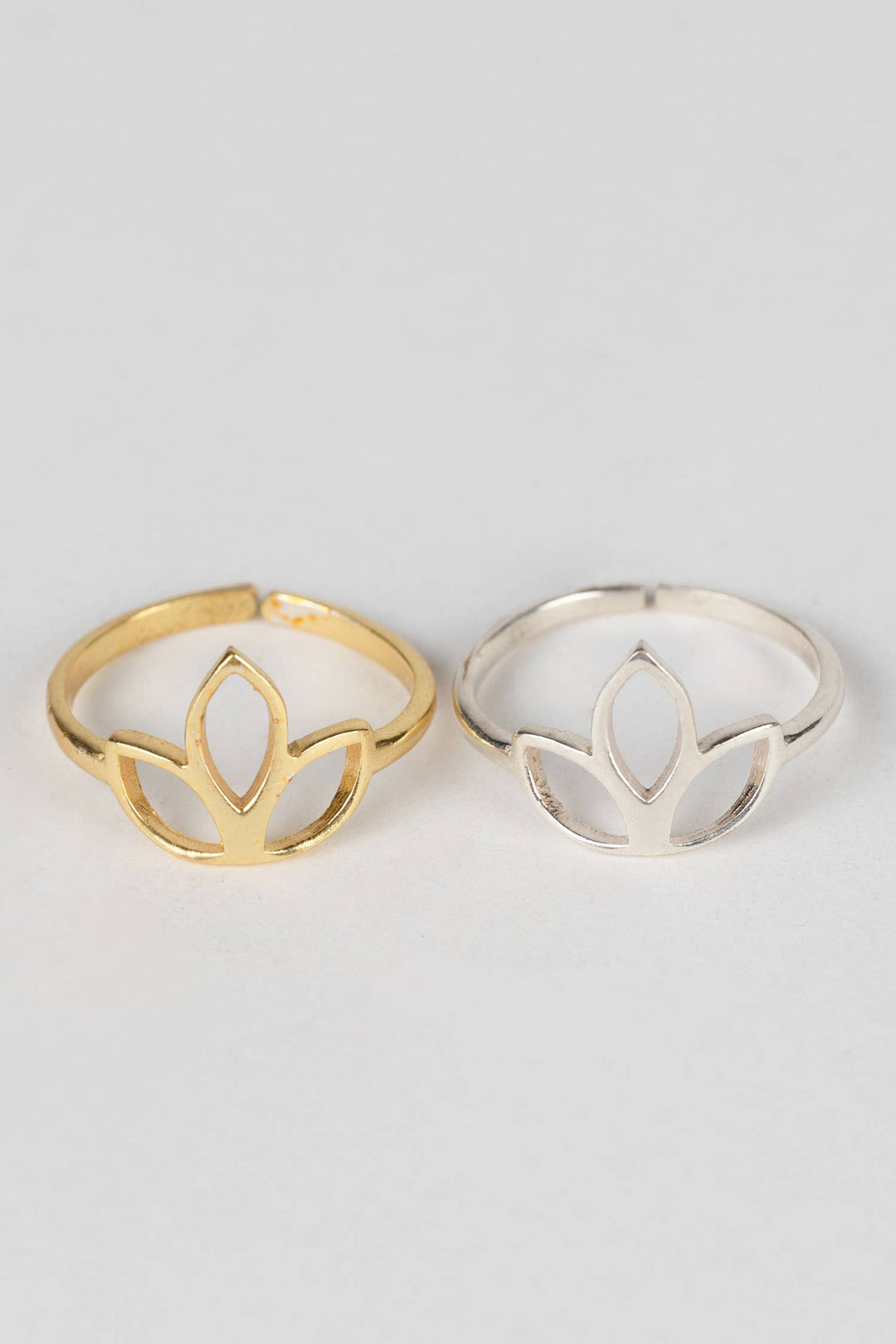 Golden Lotus Ring