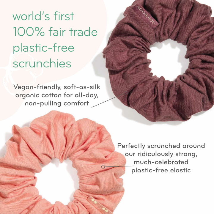 Plastic-free Scrunchies Combo Pack #2