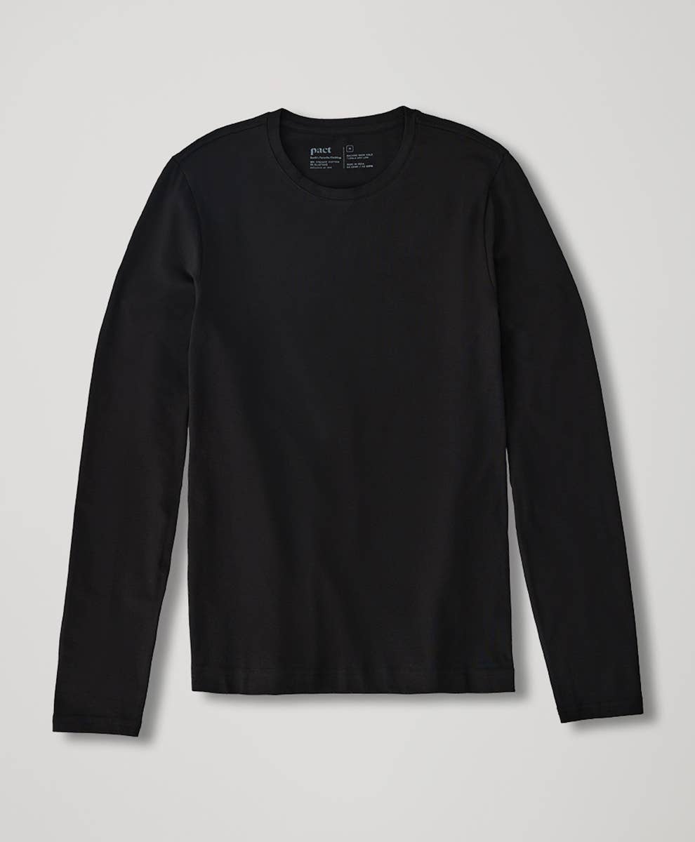 Men's Cool Stretch Long Sleeve Crew Undershirt