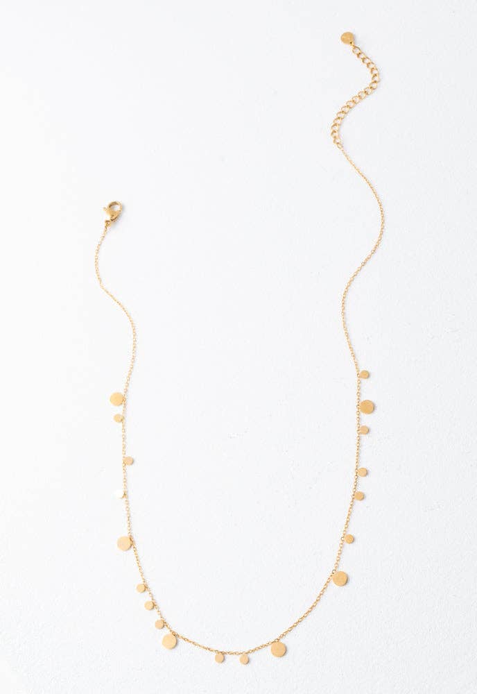 Confetti Gold Necklace