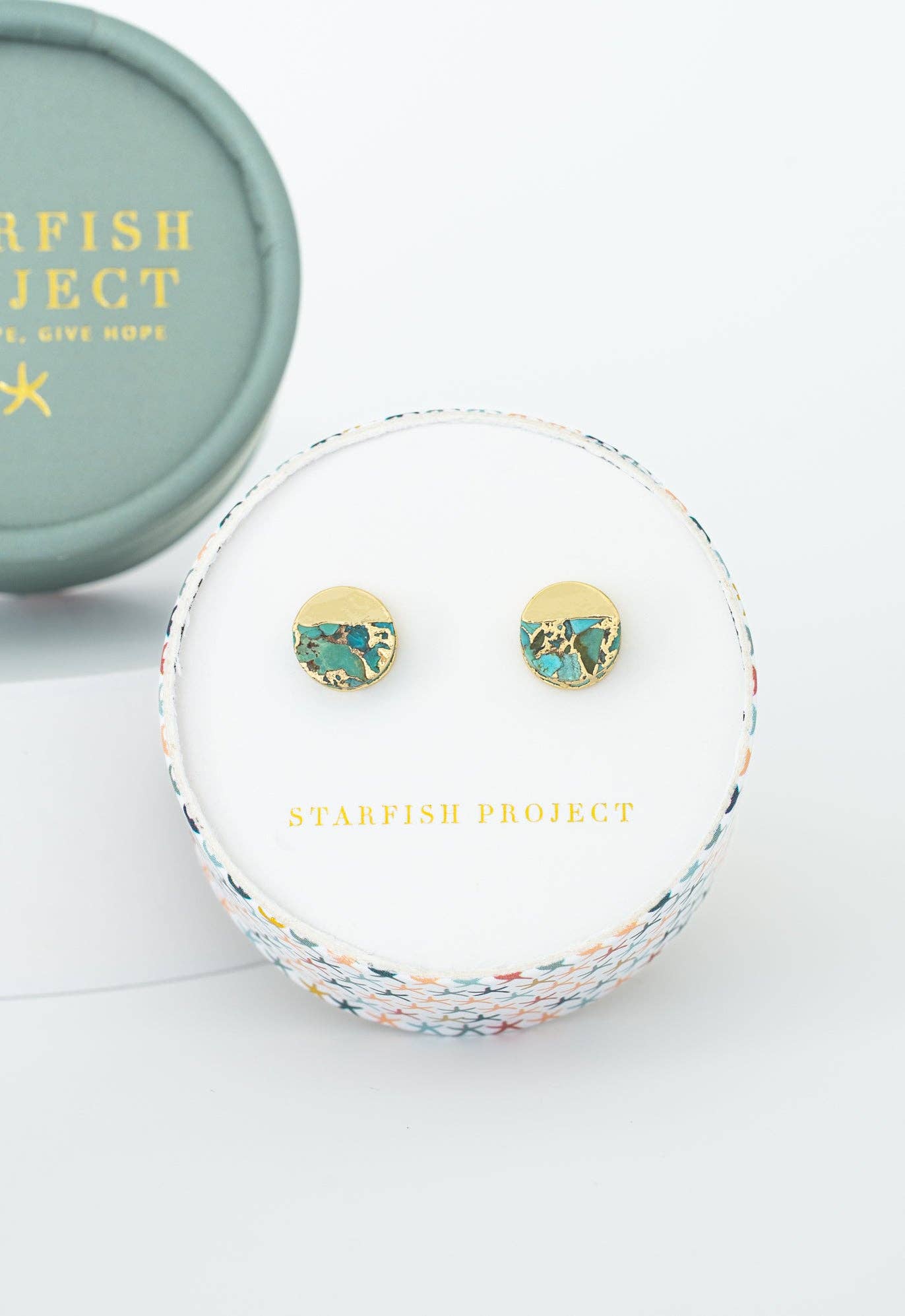 New Horizon Turquoise Studs