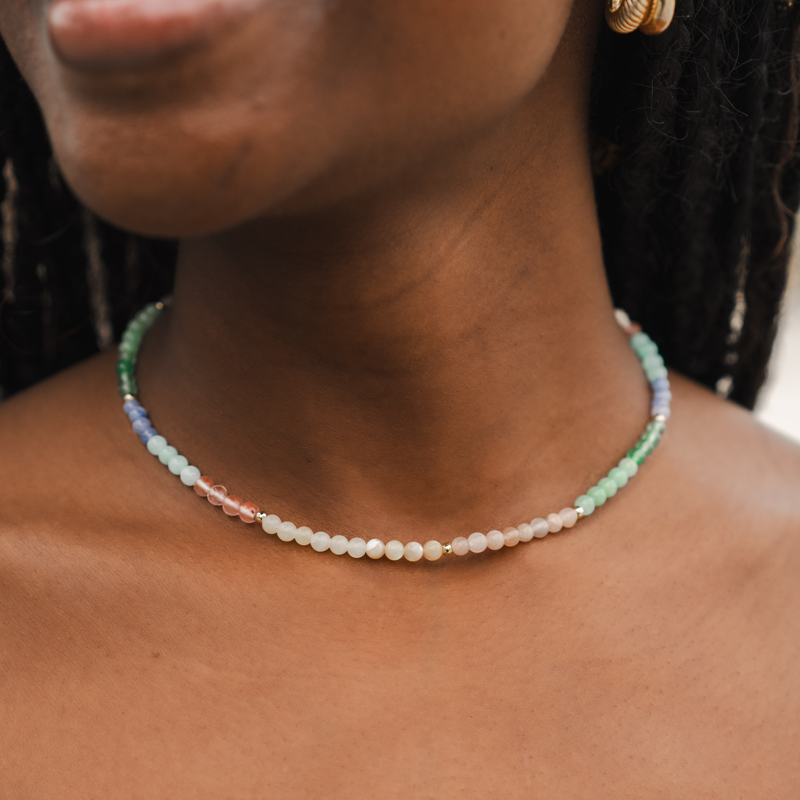 Cosmic Dreamer 4mm Healing Necklace