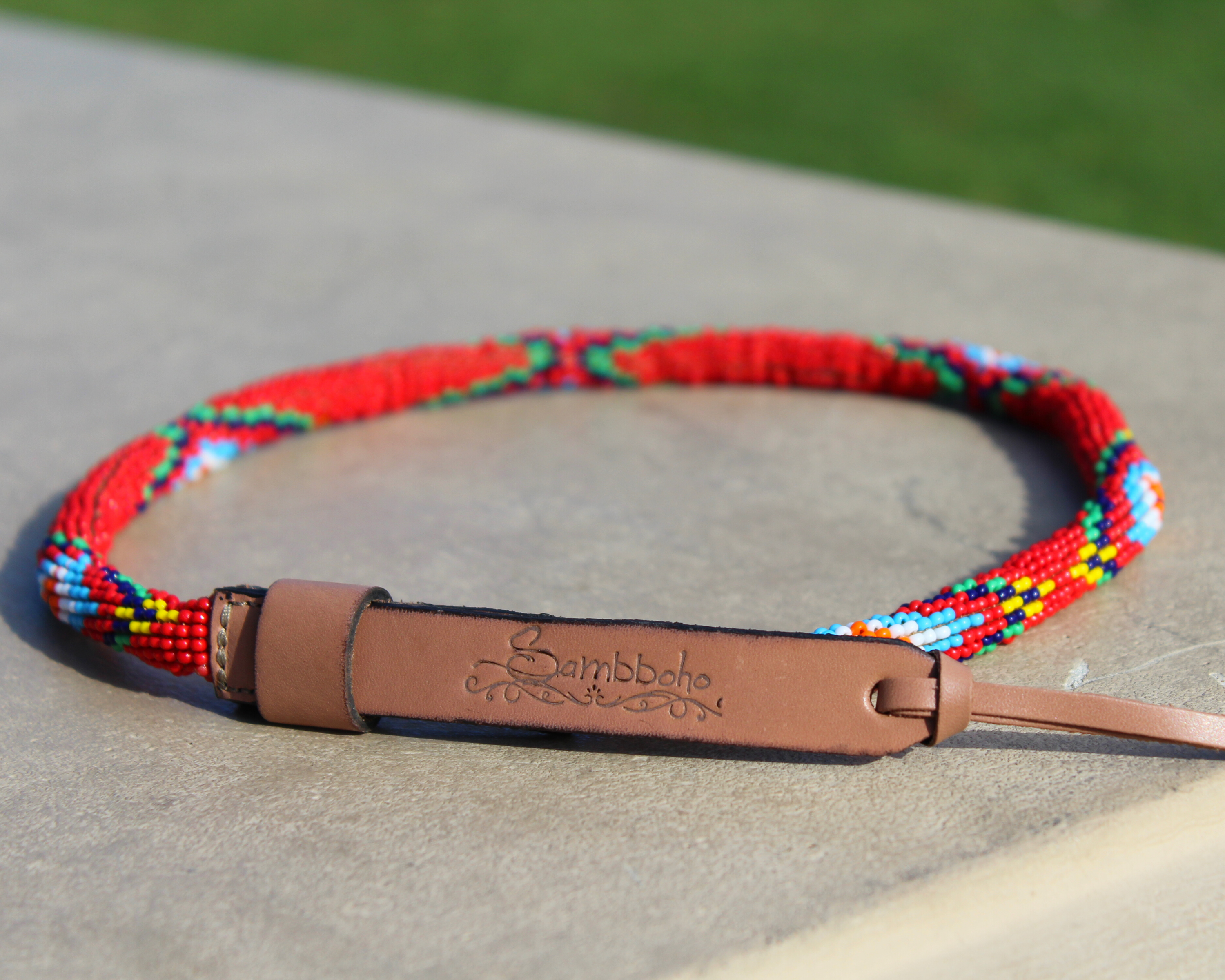 Red Vogue Sambboho Hatband