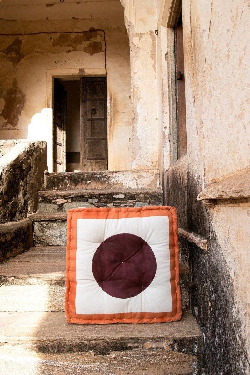 Bauhaus Floor Cushion (Reverse)