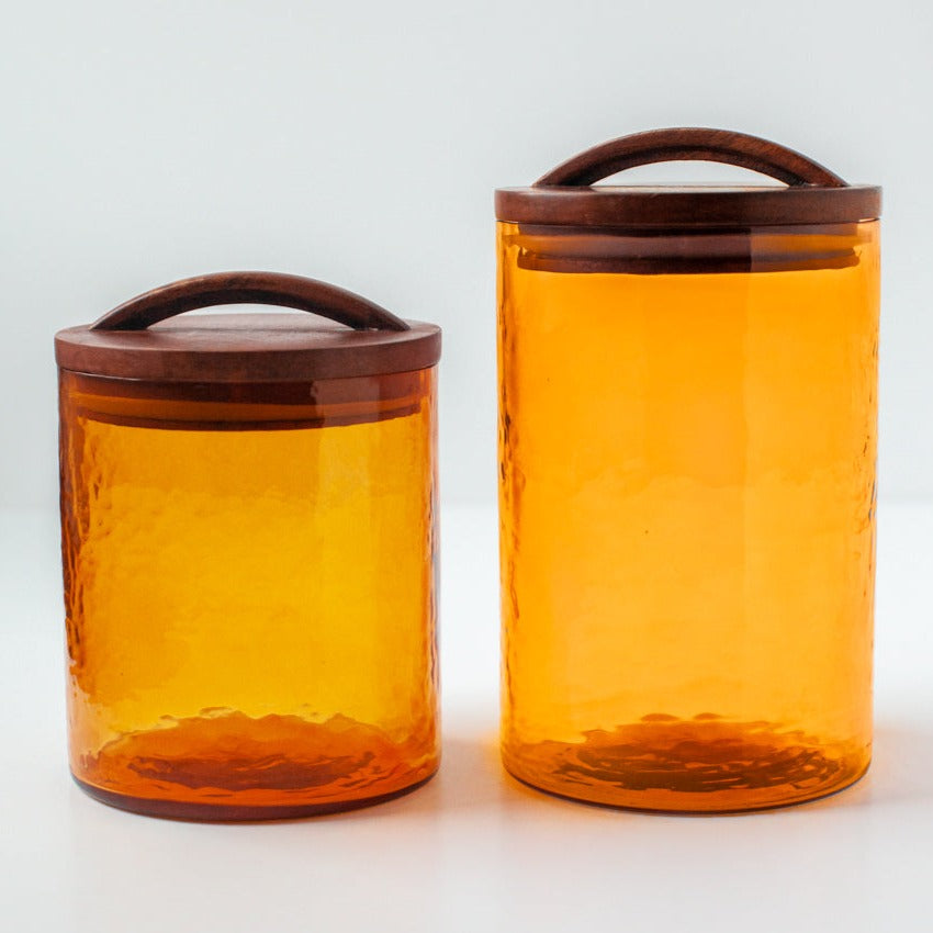 Small Canister - Amber