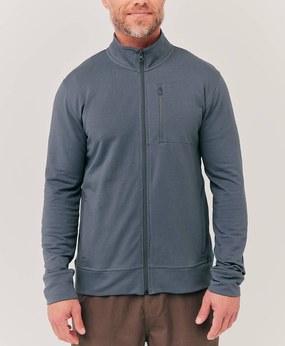 Men's Stretch French Terry Track Jacket