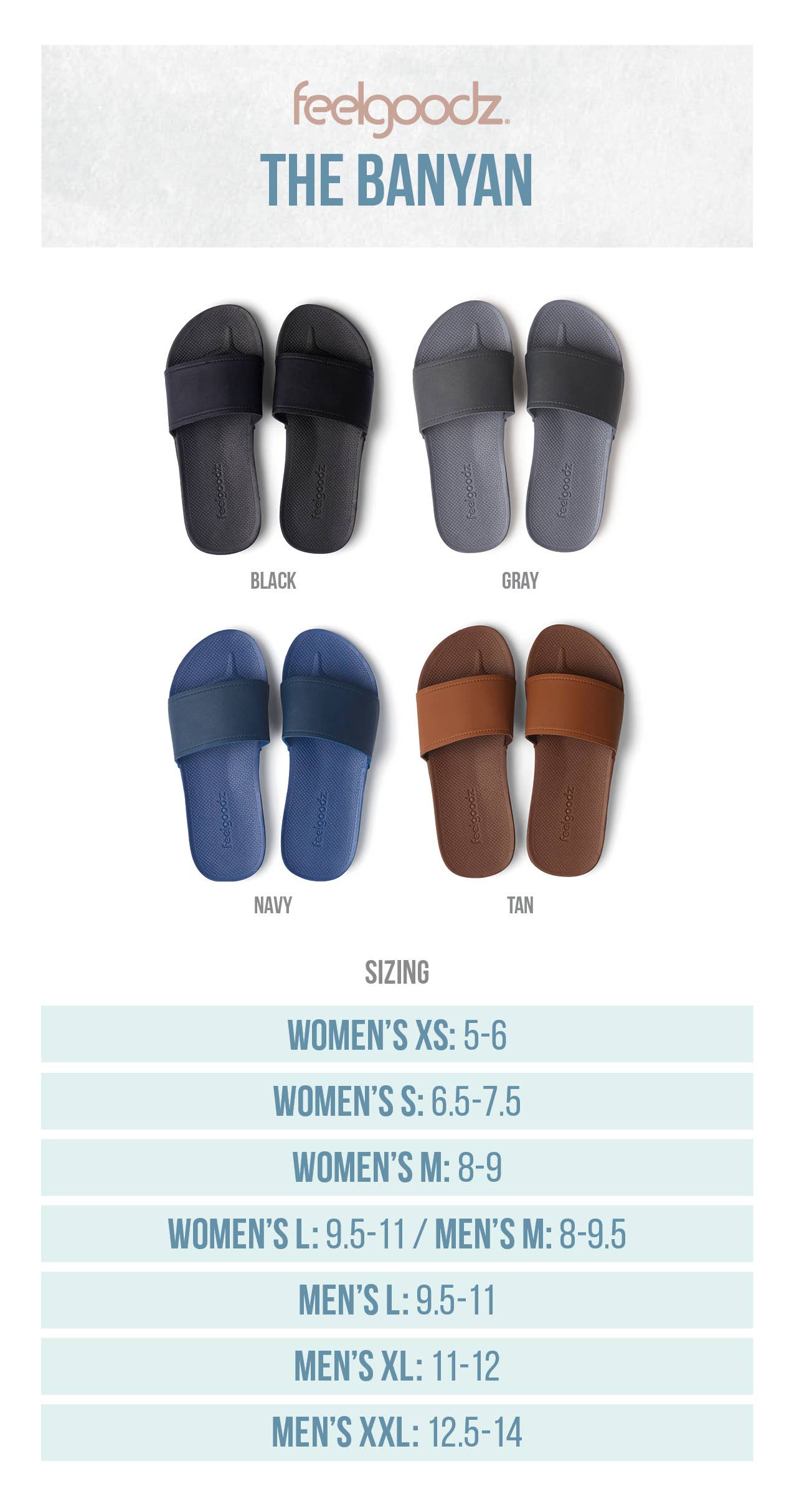 Banyan Sustainable Spa & Shower Slides | Black