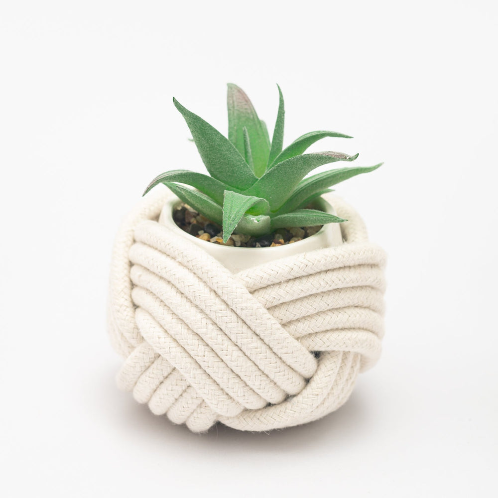 Mini Unbound Planter White