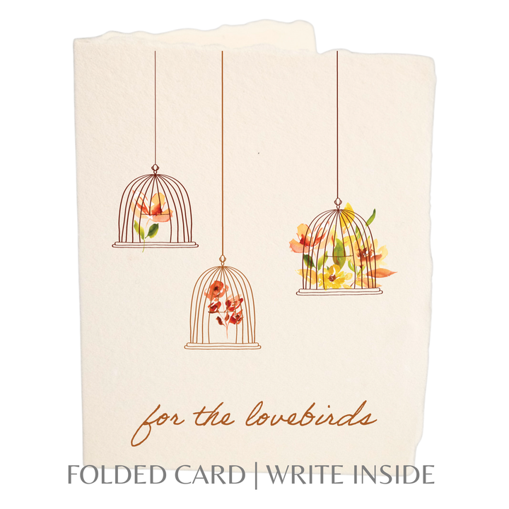 Folded Card | For the Lovebirds