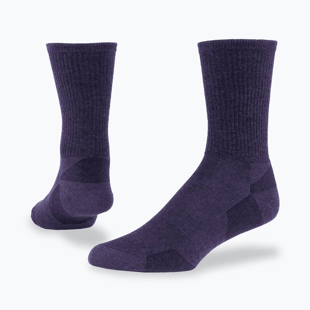 Organic Wool Urban Hiker Crew Socks