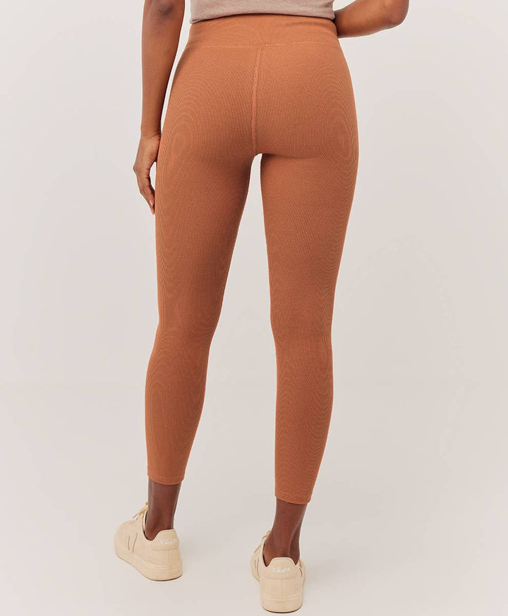 Ribbed High Waist Legging