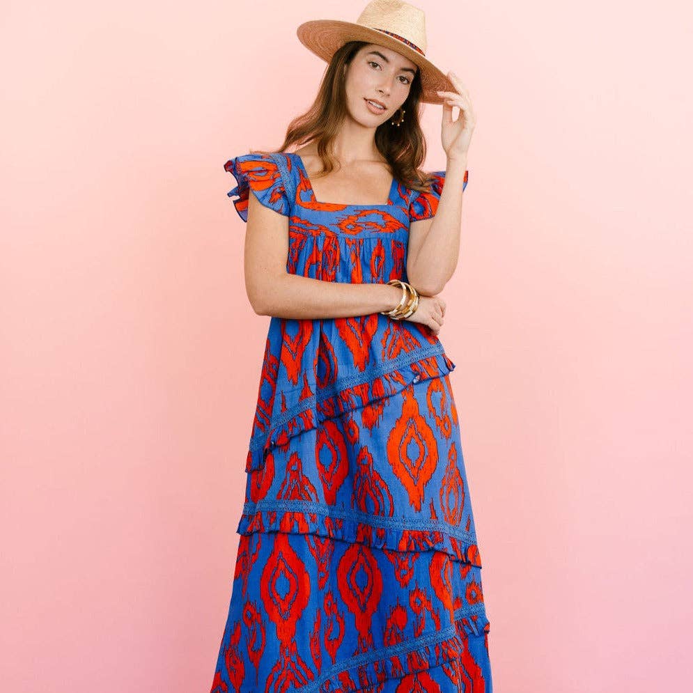 Zicatela Ikat Olla Dress
