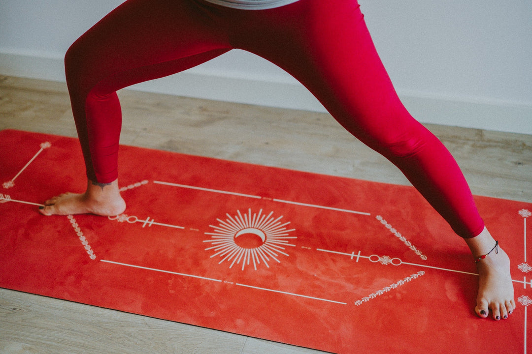 Warrior Red Velvet - Sustainable Yoga Mat