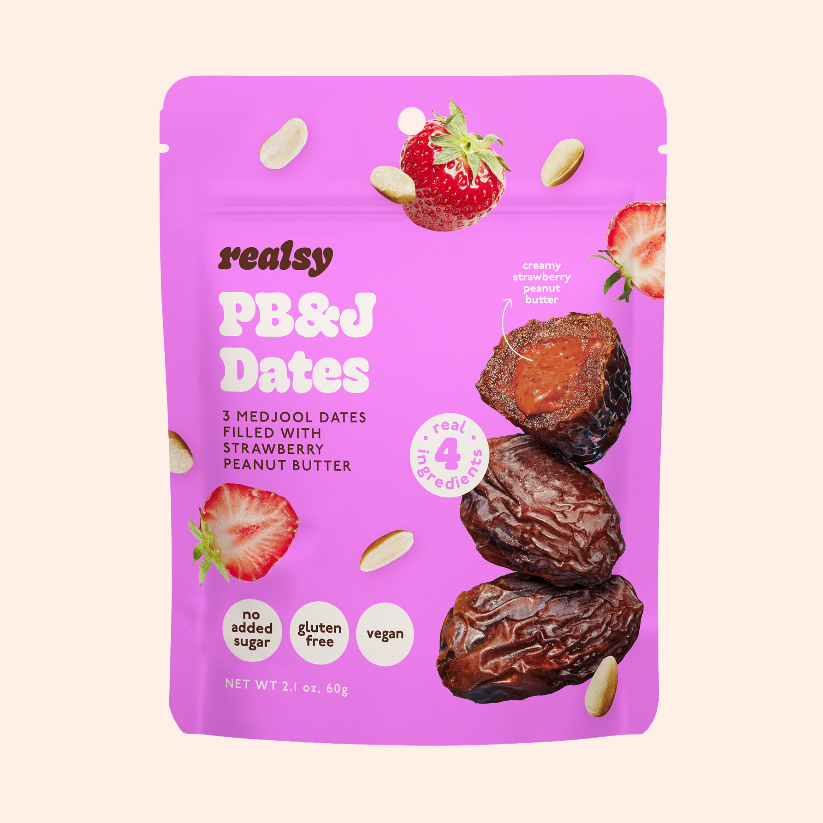 PB&J Dates Snack Packs