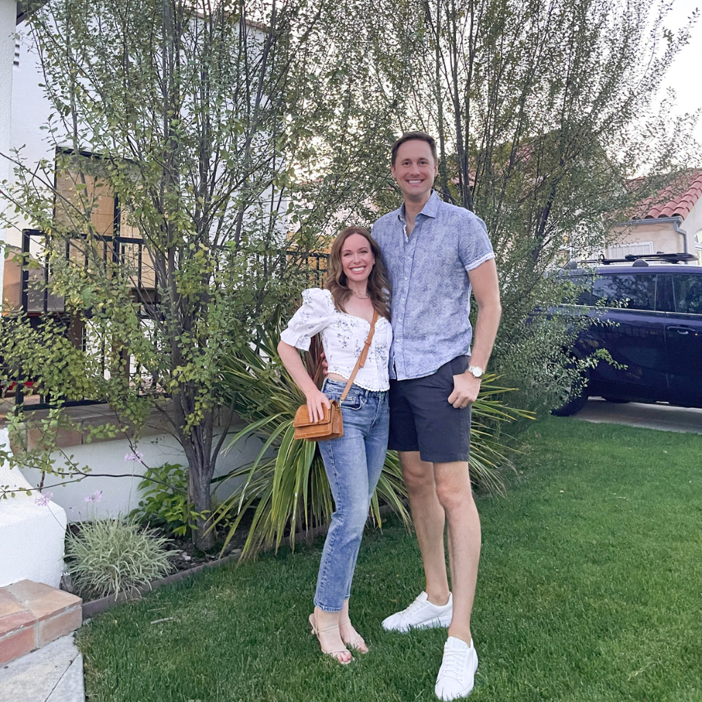 Camel Leather Mini Crossbody Bag