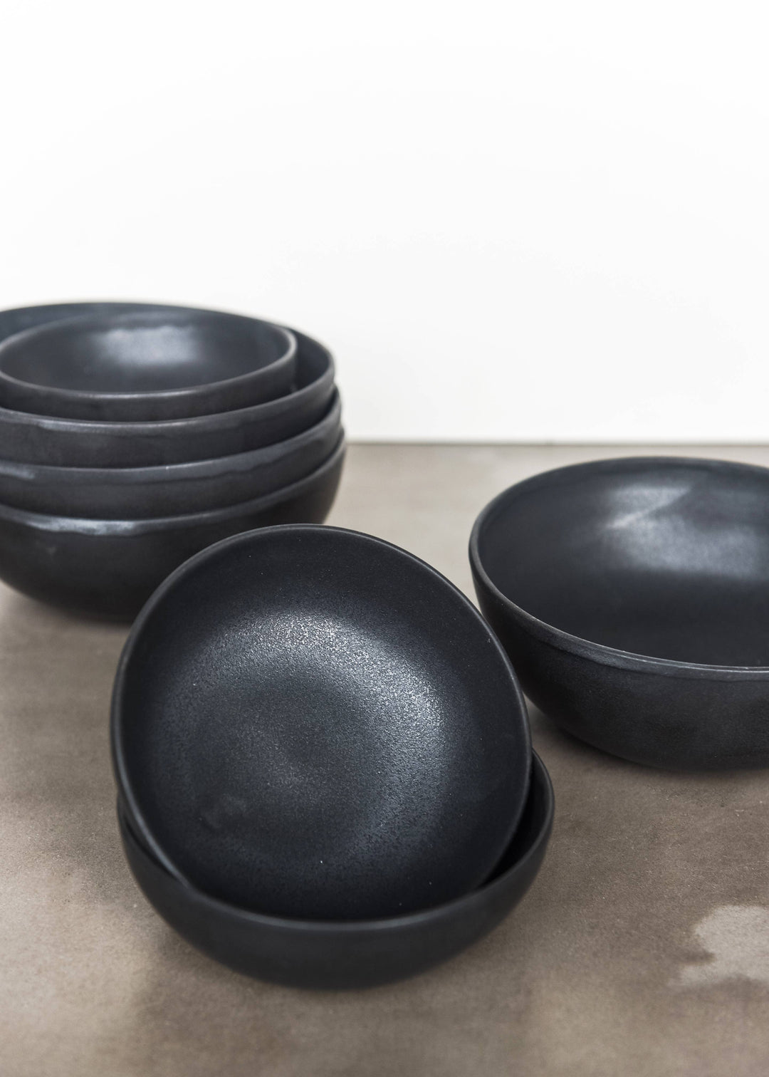 Handmade Ukrainian Matte Stoneware Bowls