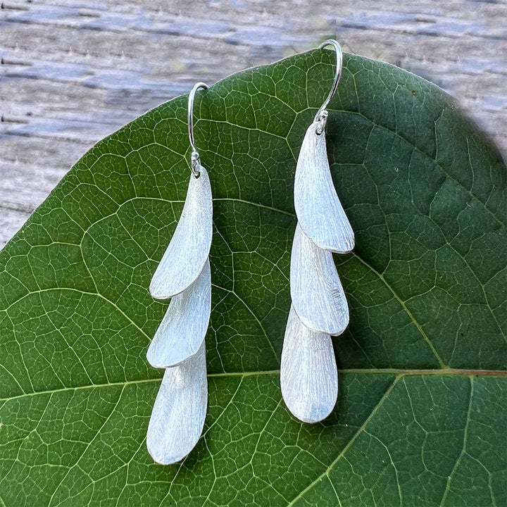 Triple Petal Earrings