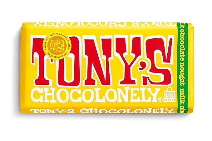 Tony's Chocolonely Milk Chocolate with Nougat 180 g