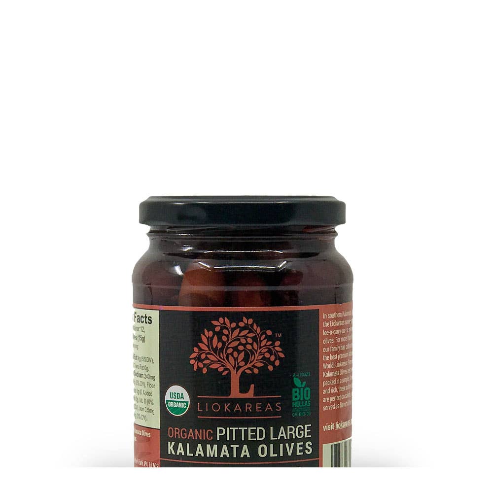 Organic Kalamata Large Pitted Olives - 13oz